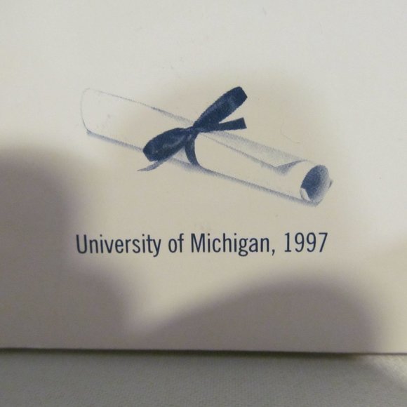 University of Michigan 1997 Winter Commencement Program Crisler Arena - Picture 6 of 13
